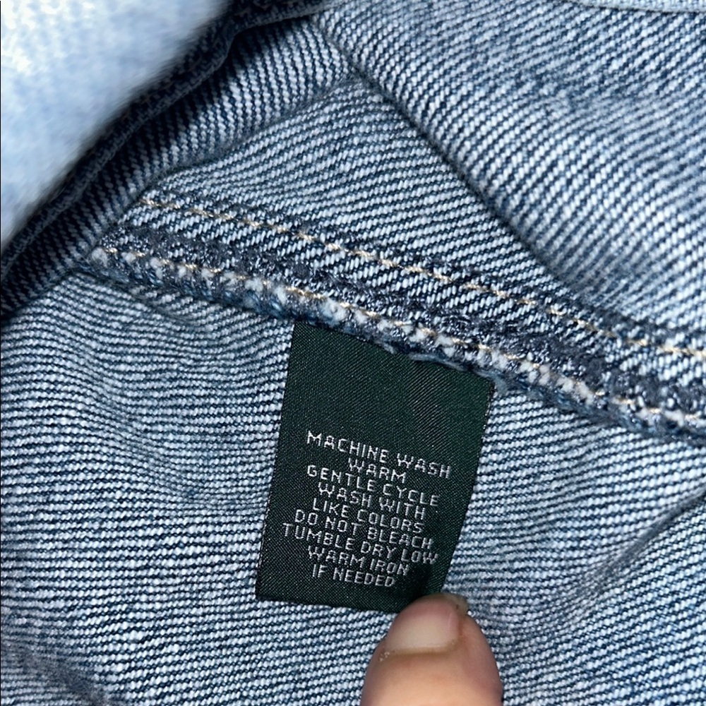 Ralph Lauren Blue Jean Jacket Timeless Denim Design - Picture 12 of 12